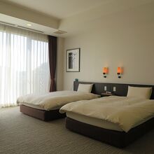 客室に入りました