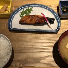 銀たらみりん定食