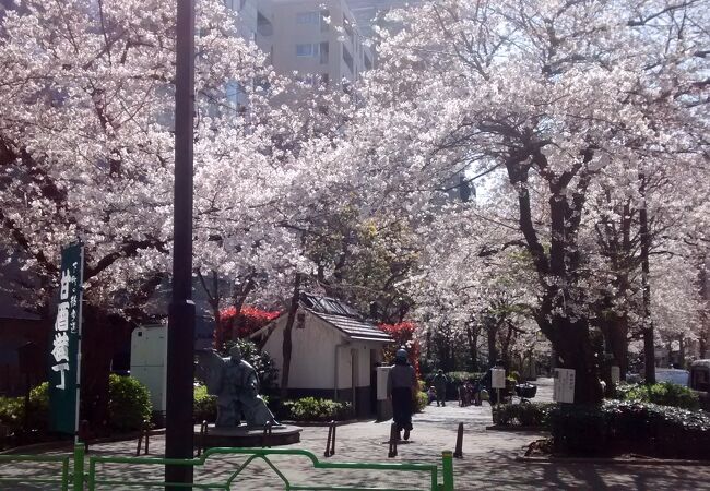 桜祭りらしい各種イベントもいい