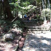 熊野古道の雰囲気を少しでも感じてみたくて