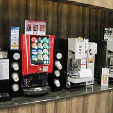 ソフトドリンクもあります