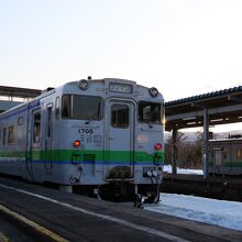 大沼駅から歩いて行きました