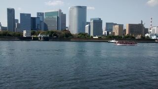 添付写真は、なんと隅田川沿いから見たもの