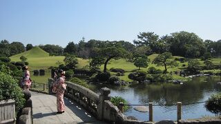 とても綺麗な公園です。