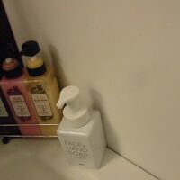 バスルームにあるソープ・シャンプー等
