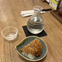 八海山となめこおろし