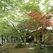 吉野山の最奥部にひっそりと