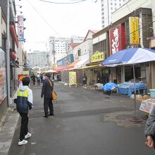 商店街の様子