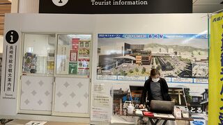 仮設建物で狭い