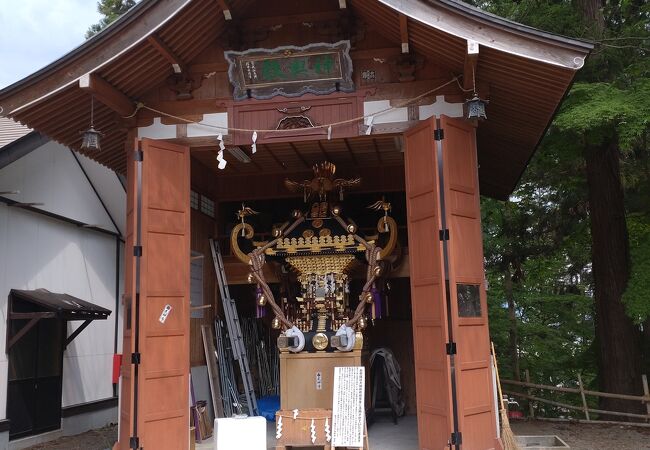 歴史ある神社