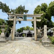 泉佐野有数の神社