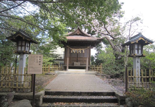 世田谷八幡宮の境内にあります