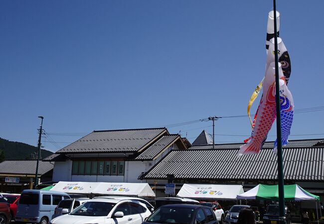 久万高原町の道の駅　パン屋さんも人気