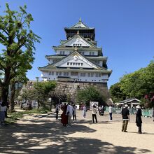 大阪城ですすばらしい