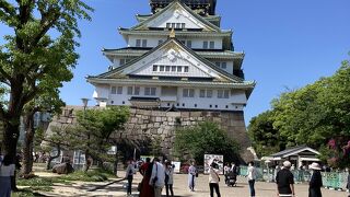 大阪城は素晴らしかった。