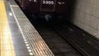 北浜駅→長堀橋駅