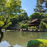 庭園が美しいお寺