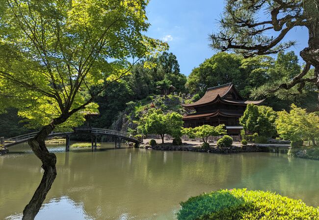 庭園が美しいお寺