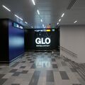 GLOホテルは空港保安検査の外側(街側)に位置しています