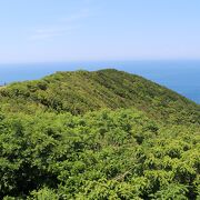 岬としての景観は物足りない