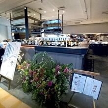 新たにオープンしたカフェレストラン