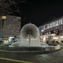 岡山駅東口前広場 