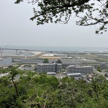 日和山からの復興記念公園