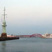 神戸港の絶景が満喫できる散策路