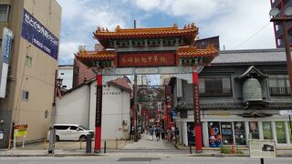 横浜，神戸に比べるとコンパクトな長崎新地中華街