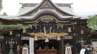 博多祇園山笠が奉納される神社