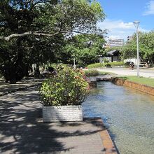 水の流れる風景