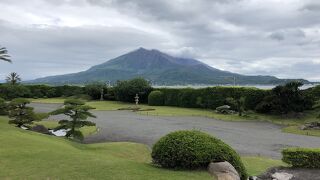 立派な庭園です。