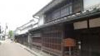 江戸の街並みがありました。