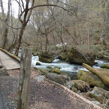 奥入瀬遊歩道石ヶ戸の瀬