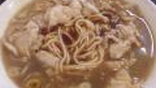 スープは美味しい