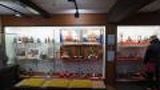 入江保命酒資料館はかつての蔵を利用したもの