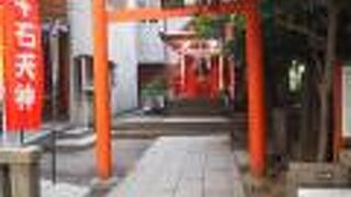 天文館のアーケードを抜けたところ