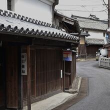 江戸期の町並みが残る