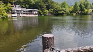 由布院奥の小さな湖