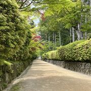 金剛峯寺と壇上伽藍の近道