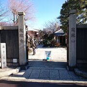 江東区亀戸３丁目に建つ天台宗寺院