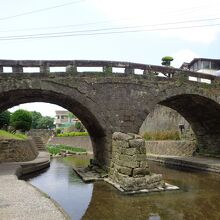 裏川にかかる眼鏡橋