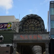 天文館商店街のアーケード