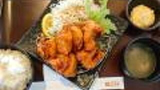 鶏南蛮定食をいただき満足