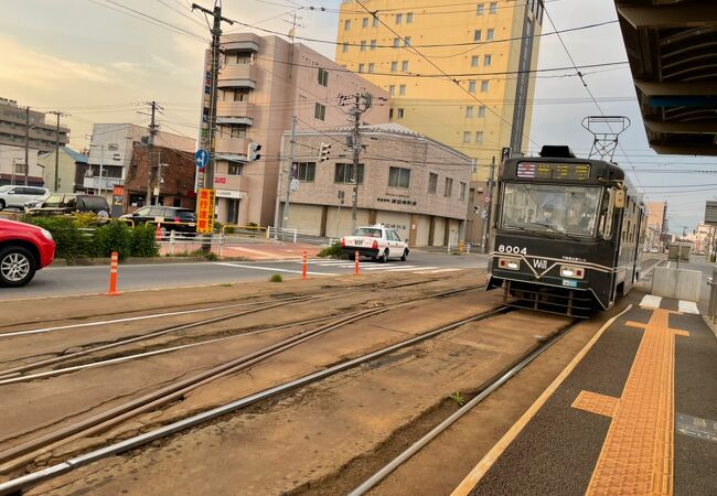 函館駅の次の駅　松風町駅