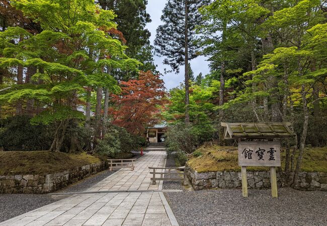 高野山にまつわるものが展示されている博物館