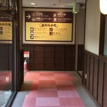 別館への通路