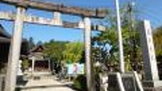 本丸があった場所に