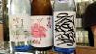 日本酒が豊富！