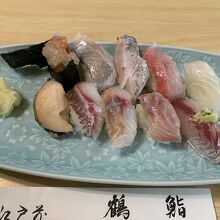 メニューを見ながら堪能